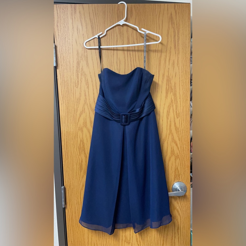 Alfred Angelo Navy Blue Dress